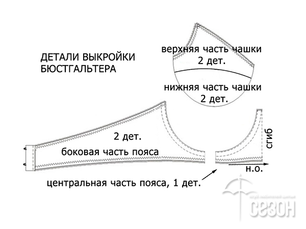 foto_2 выкройка бюстгальтера